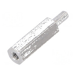 Piuliță distanțieră filetată M2,5 15mm hexagonală | Electronic-mag.ro | Componente Electronice