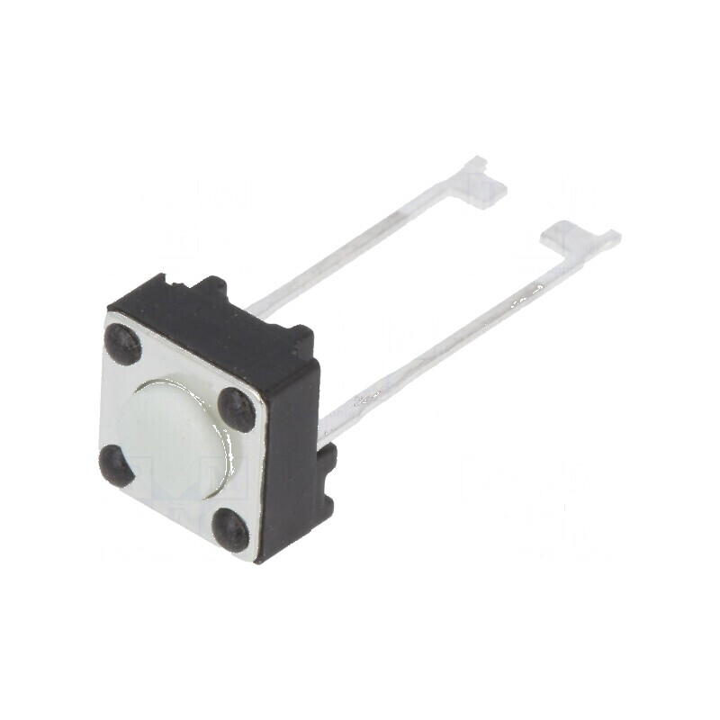 Microîntrerupător TACT SPST 0,05A 12VDC THT | Electronic-mag.ro | Componente Electronice