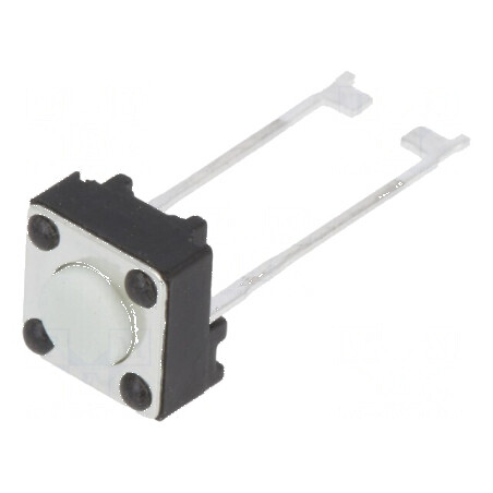 Microîntrerupător TACT SPST 0,05A 12VDC THT | Electronic-mag.ro | Componente Electronice