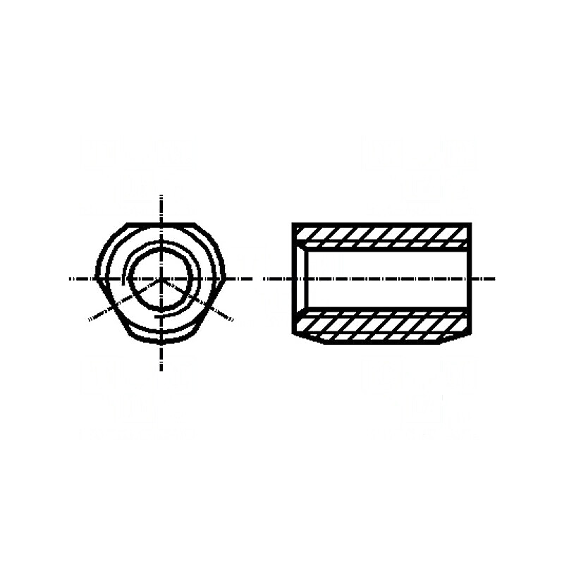 Adaos filetat din alamă M3 BN 1205 pentru plastic | Electronic-mag.ro | Componente Electronice Adaos filetat din alamă M3 BN 1205 pentru plastic | Electronic-mag.ro | Componente Electronice