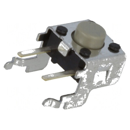 Microîntrerupător TACT SPST-NO 0,05A/24VDC THT | Electronic-mag.ro | Componente Electronice