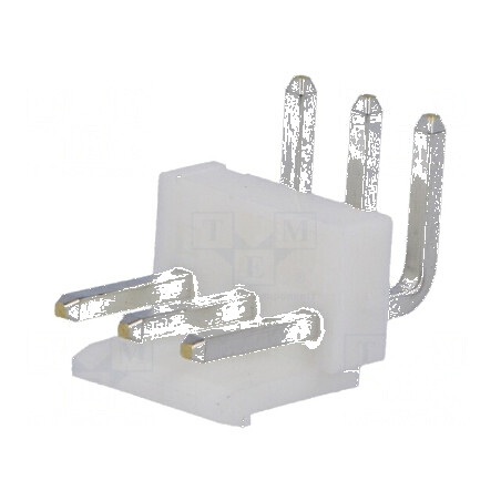 Conector cablu-placă soclu tată VH 3,96mm PIN 3 THT 250V 10A | Electronic-mag.ro | Componente Electronice