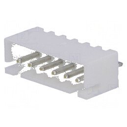Conector cablu-placă soclu tată XH 2,5mm 6 PIN THT 250V 3A | Electronic-mag.ro | Componente Electronice