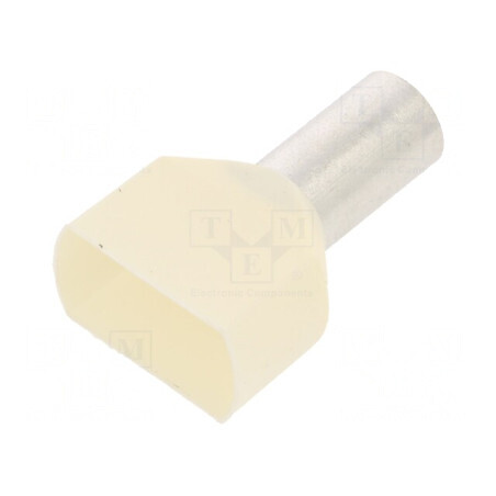 Vârf tub de capăt izolată dublă cupru 16mm² 14mm cositorit | Electronic-mag.ro | Componente Electronice