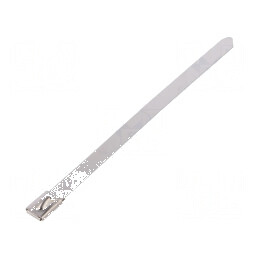 Colier de strângere oţel naturală L: 150mm W: 7,9mm 1112N | Electronic-mag.ro | Componente Electronice