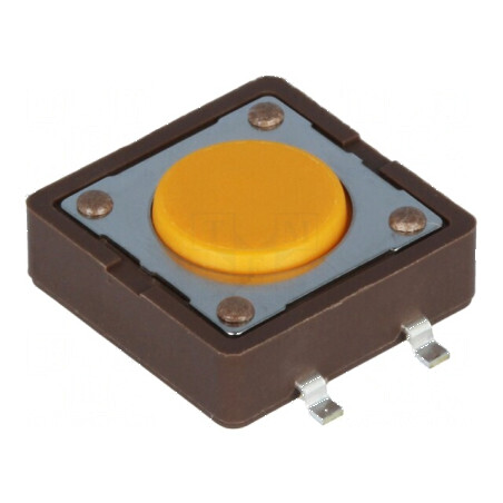 Microîntrerupător TACT SPST-NO 0,05A/12VDC SMT Poz: 2 | Electronic-mag.ro | Componente Electronice