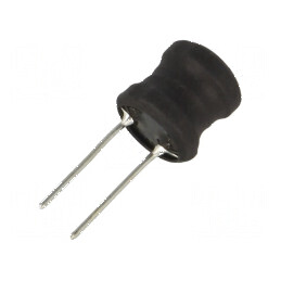 Inductor THT 820uH 800mA 1,24Ω Ø11,5x11,5mm | Electronic-mag.ro | Componente Electronice