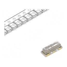 Rezonator ceramic 16MHz SMD 3,2x1,3x0,9mm ±0,5% 15pF | Electronic-mag.ro | Componente Electronice