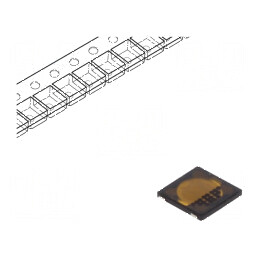 Microîntrerupător TACT SPST 0,02A/15VDC SMT 0,35mm | Electronic-mag.ro | Componente Electronice