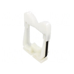 Clemă montată cu șurub poliamidă naturală 71,4mm | Electronic-mag.ro | Componente Electronice