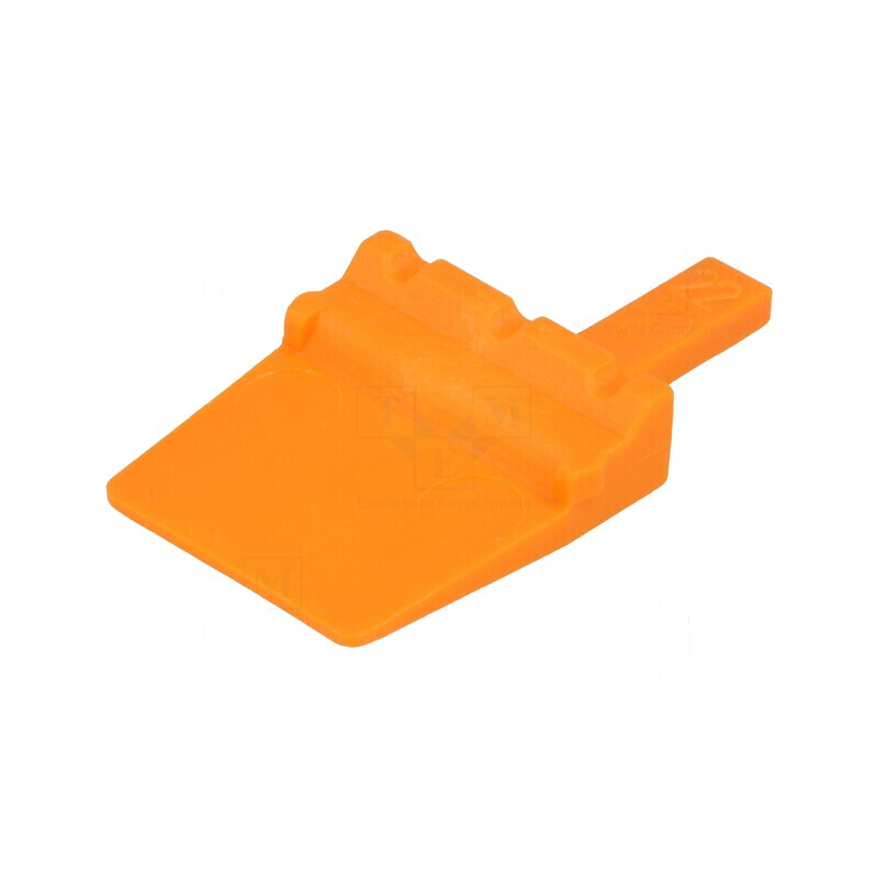 Clichet de blocare DTM PIN 3 portocalie | Electronic-mag.ro | Componente Electronice