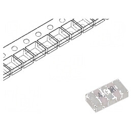 Rezonator ceramic SMD 4MHz 7,4x3,4x1,8mm ±0,5% | Electronic-mag.ro | Componente Electronice