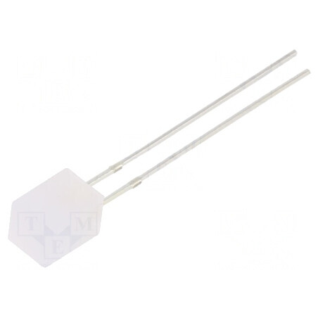 LED dreptunghiular 5x5x7mm bipolar bicolor roșu/albastru | Electronic-mag.ro | Componente Electronice