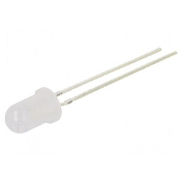 LED 5mm roșie/galbenă 1120-1560mcd 60° convex | Electronic-mag.ro | Componente Electronice