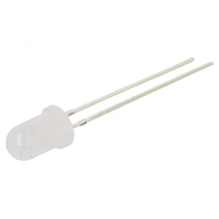 LED 5mm roșie/galbenă 1120-1560mcd 60° convex | Electronic-mag.ro | Componente Electronice
