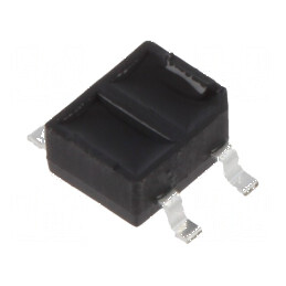Senzor fotoelectric reflexiv cu reflector SMT, Rază 1mm, SMD4 | Electronic-mag.ro | Componente Electronice