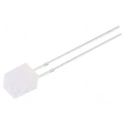 LED dreptunghiular bicolor 5x5x7mm bipolar 20mA 140° | Electronic-mag.ro | Componente Electronice