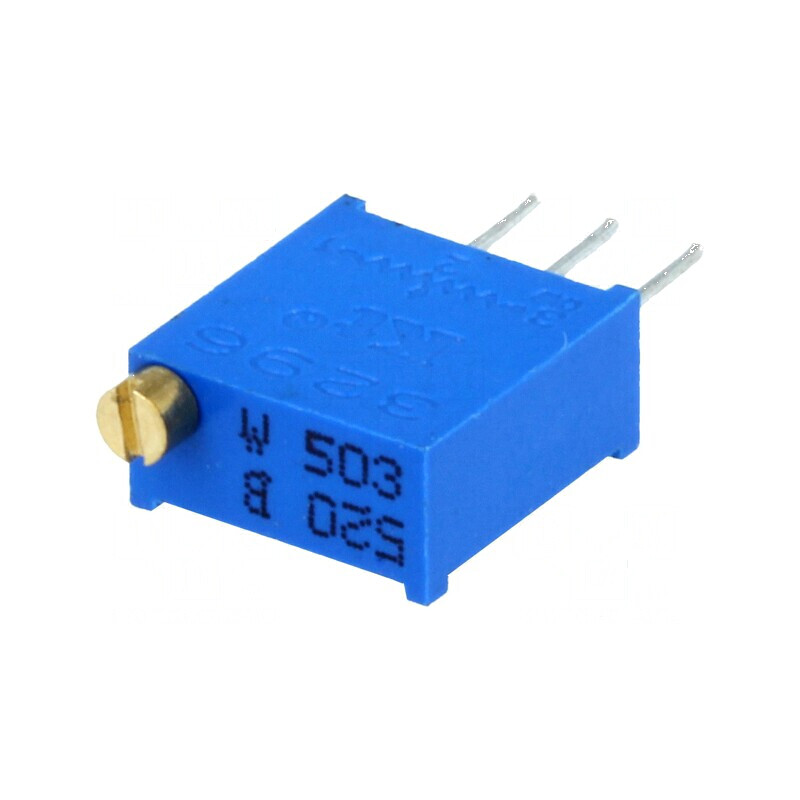 Potențiometru 50kΩ 500mW THT montare multitură ±10% | Electronic-mag.ro | Componente Electronice Potențiometru 50kΩ 500mW THT montare multitură ±10% | Electronic-mag.ro | Componente Electronice
