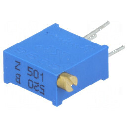 Potenţiometru 500Ω 500mW THT Multitură ±10% | Electronic-mag.ro | Componente Electronice