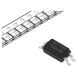 Optocuplor SMD 1 Canal, 3.75kV Izolație, 70V Uce | Electronic-mag.ro | Componente Electronice