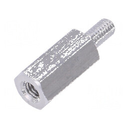 Piuliță distanțieră filetată 12mm M3 | Electronic-mag.ro | Componente Electronice