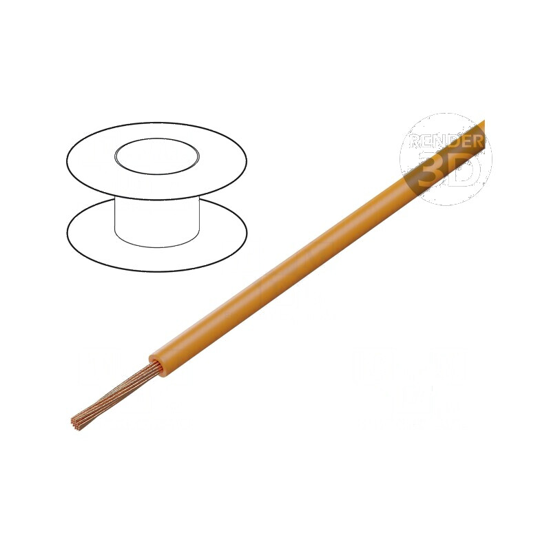 Cablu TLY litat 0,22mm2 PVC portocalie 150V 500m Clasa 5 | Electronic-mag.ro | Componente Electronice Cablu TLY litat 0,22mm2 PVC portocalie 150V 500m Clasa 5 | Electronic-mag.ro | Componente Electronice