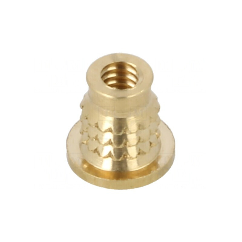 Adaos filetat alamă M2 4,2mm pentru plastic - BN 37901 | Electronic-mag.ro | Componente Electronice Adaos filetat alamă M2 4,2mm pentru plastic - BN 37901 | Electronic-mag.ro | Componente Electronice
