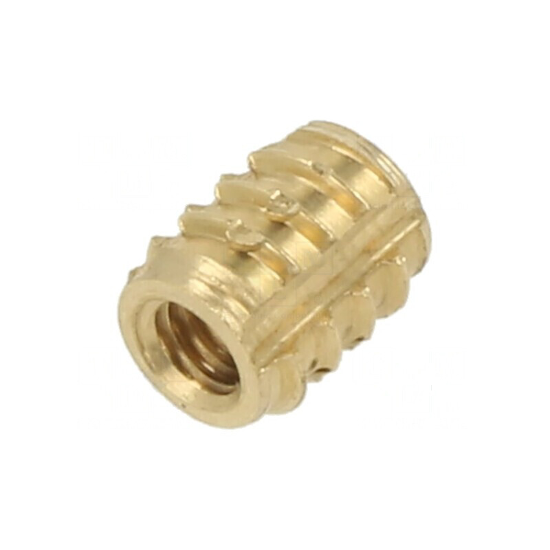 Adaos filetat alamă M2,5 5,25mm pentru plastic TRISERT® | Electronic-mag.ro | Componente Electronice Adaos filetat alamă M2,5 5,25mm pentru plastic TRISERT® | Electronic-mag.ro | Componente Electronice