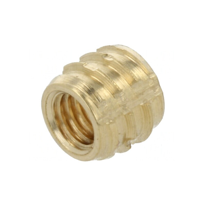 Adaos filetat alamă M3 4mm Duroplast | Electronic-mag.ro | Componente Electronice Adaos filetat alamă M3 4mm Duroplast | Electronic-mag.ro | Componente Electronice