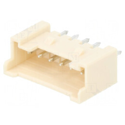 Conector cablu-placă soclu tată PIN 6 Sherlock Pas 2mm THT | Electronic-mag.ro | Componente Electronice