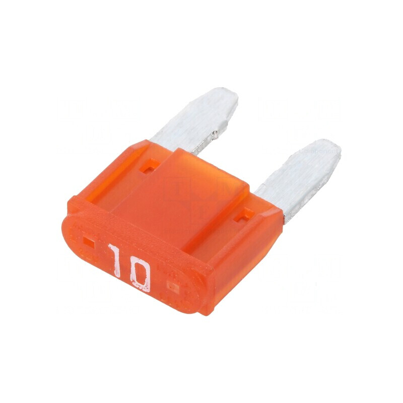 Siguranță auto 10A 58VDC 11,2mm aliaj de staniu | Electronic-mag.ro | Componente Electronice