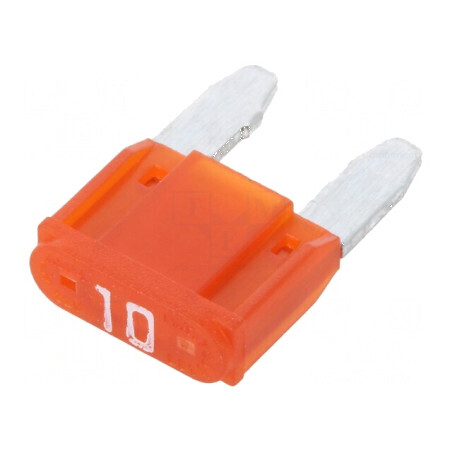 Siguranță auto 10A 58VDC 11,2mm aliaj de staniu | Electronic-mag.ro | Componente Electronice
