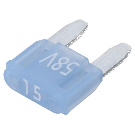 Siguranţă 15A 58VDC auto 11,2mm aliaj de staniu | Electronic-mag.ro | Componente Electronice