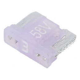 Siguranţă 3A 58VDC auto 11mm aliaj de staniu | Electronic-mag.ro | Componente Electronice