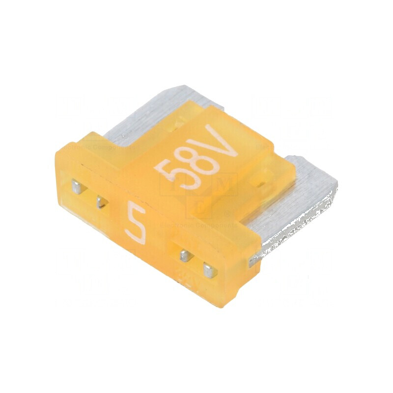 Siguranţă auto 5A 58VDC 11mm aliaj de staniu | Electronic-mag.ro | Componente Electronice Siguranţă auto 5A 58VDC 11mm aliaj de staniu | Electronic-mag.ro | Componente Electronice