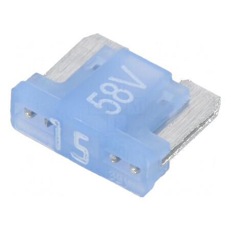 Siguranţă auto 15A 58VDC 11mm aliaj de staniu | Electronic-mag.ro | Componente Electronice
