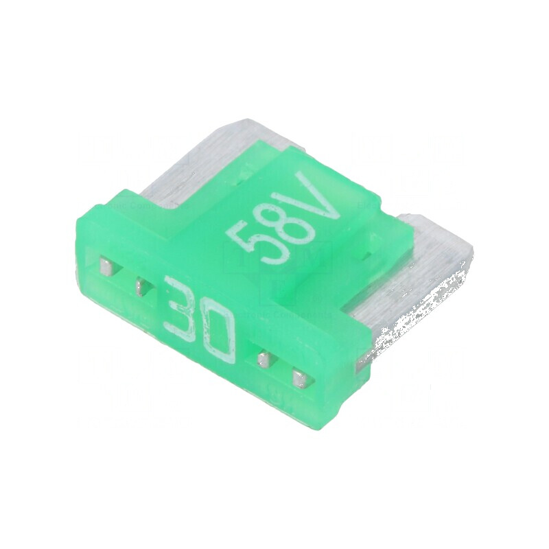 Siguranţă auto 30A 58VDC 11mm aliaj de staniu | Electronic-mag.ro | Componente Electronice