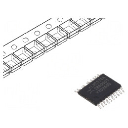 Flip-Flop Digital D CMOS TTL SMD TSSOP20 8 Canale | Electronic-mag.ro | Componente Electronice