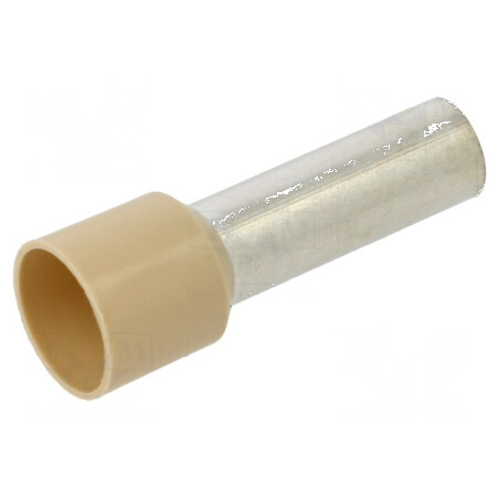 Vârf tub capăt cupru 35mm2 25mm cositorit crimpat izolată | Electronic-mag.ro | Componente Electronice