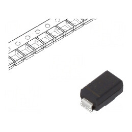 Diodă redresoare SMD 1kV 1,5A 75ns DO214AC SMA Ufmax 1,35V | Electronic-mag.ro | Componente Electronice