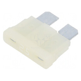 Siguranţă auto 25A 58VDC 19,3mm aliaj de staniu | Electronic-mag.ro | Componente Electronice