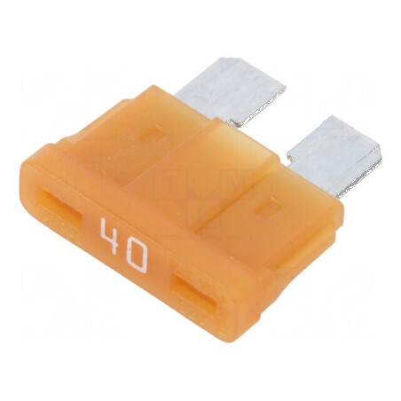 Siguranţă auto 40A 58VDC 19,3mm aliaj de staniu | Electronic-mag.ro | Componente Electronice