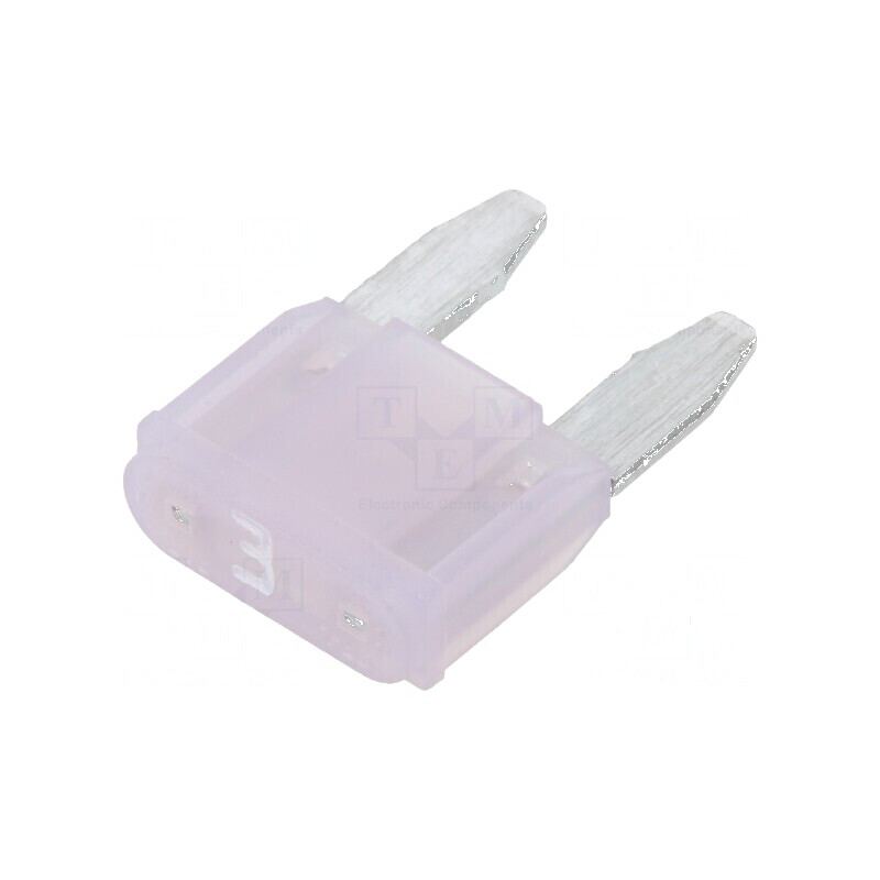 Siguranţă 3A 58VDC auto 11,2mm aliaj de staniu | Electronic-mag.ro | Componente Electronice