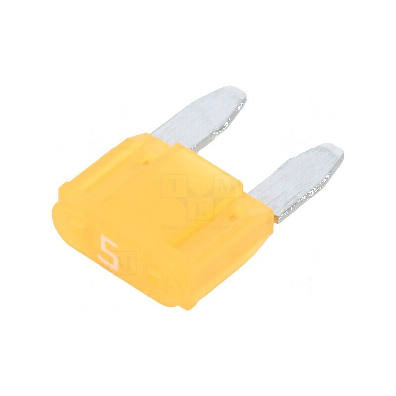 Siguranţă 5A 58VDC auto 11,2mm aliaj staniu | Electronic-mag.ro | Componente Electronice