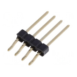 Conector şir pini tată 4 pini 2,54mm | Electronic-mag.ro | Componente Electronice