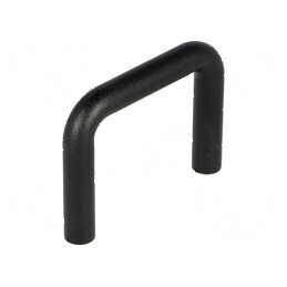 Suport ABS Policabronat Negru 28,4mm H, 37,3mm L, 5,5mm W | Electronic-mag.ro | Componente Electronice
