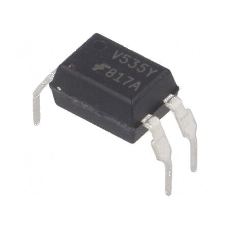 Optocuplor THT 5kV 1 Canal Tranzistori CTR 80-160% 5mA | Electronic-mag.ro | Componente Electronice