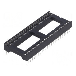 Soclu DIP48 15,24mm THT pentru circuite integrate, Raster 1,778mm | Electronic-mag.ro | Componente Electronice