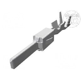 Pin tată cositorit 2,8x0,8mm CuSn pentru cabluri 1÷2,5mm2 17AWG÷13AWG | Electronic-mag.ro | Componente Electronice