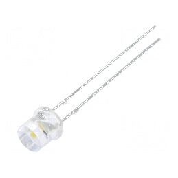 LED 5mm Alb Cald 2000mcd 140° 12V - CRLED | Electronic-mag.ro | Componente Electronice